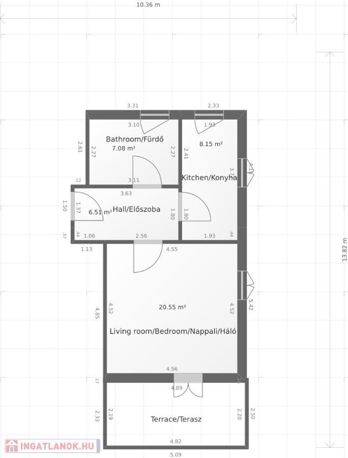 Bellevue Apartment With Ac & Heating & Terrace Budapest Eksteriør bilde